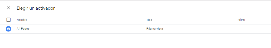 activador all pages gtm