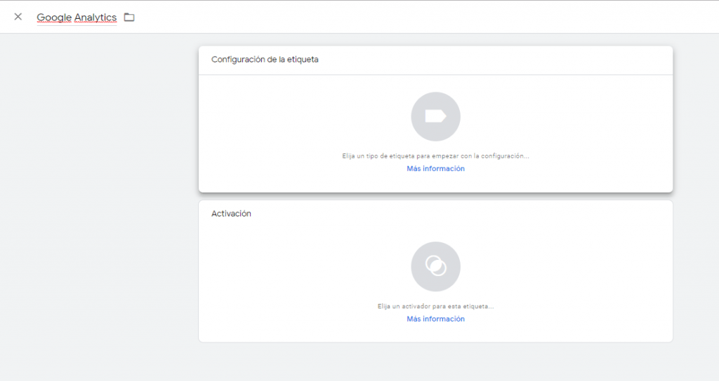 instalar google analytics con tag manager