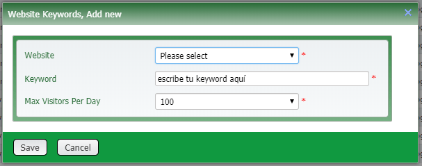 keyword pandabot
