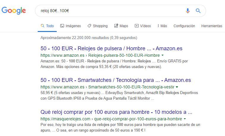 comandos de busqueda en google