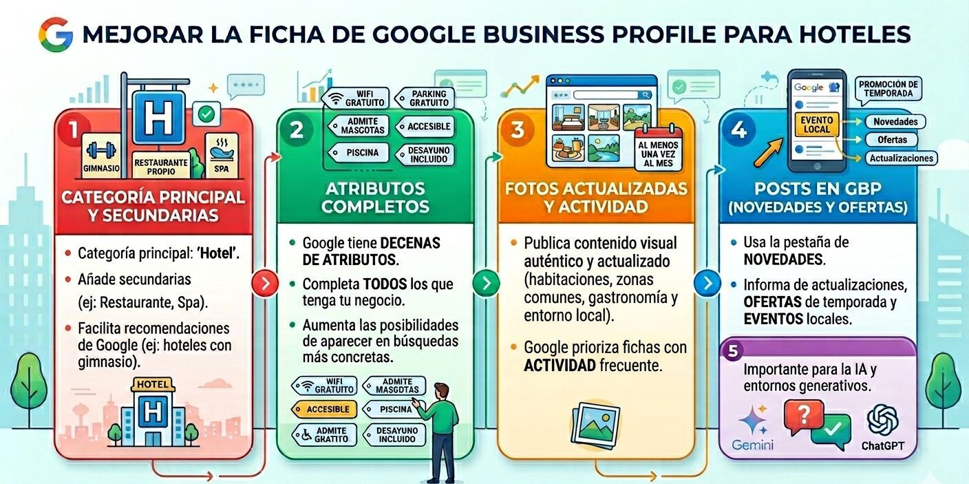 SEO local para hoteles en Google